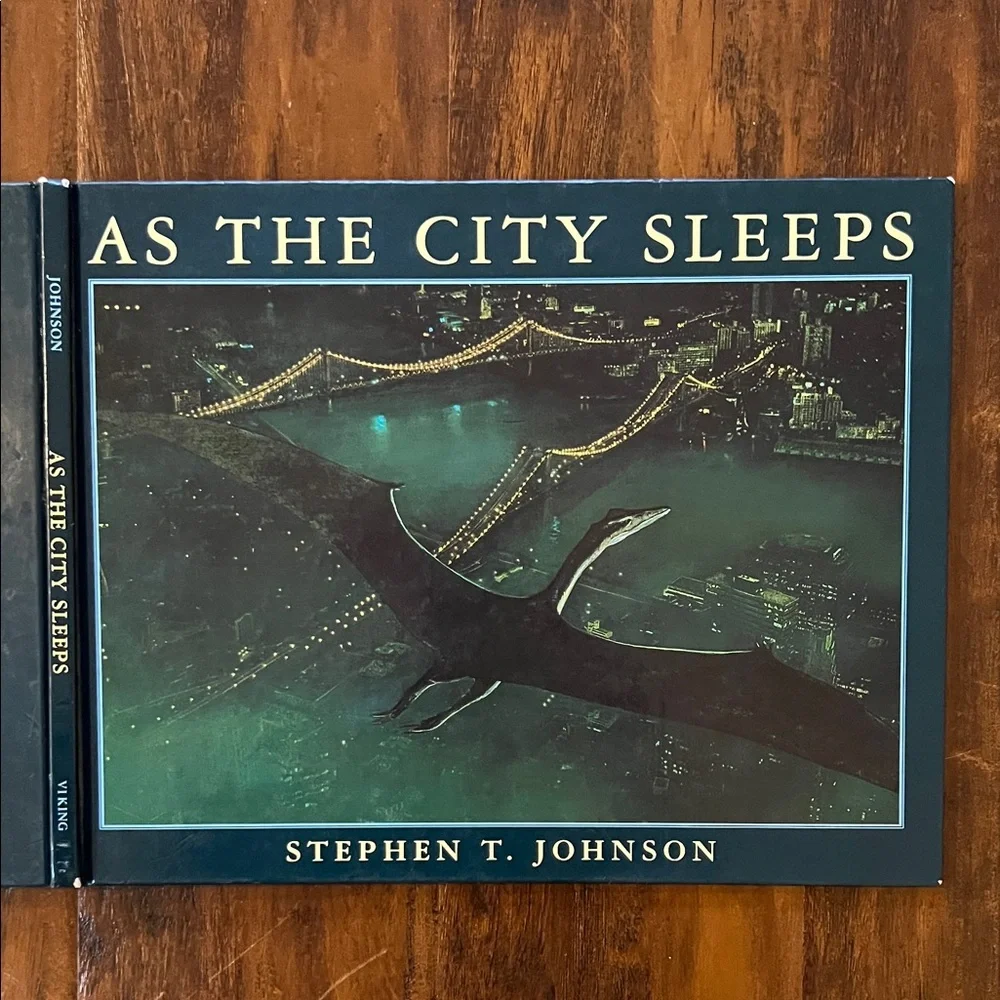 5 /$10 Kids Picture Book |  As The City Sleeps by Stephen T. Johnson - Picture 2 of 8